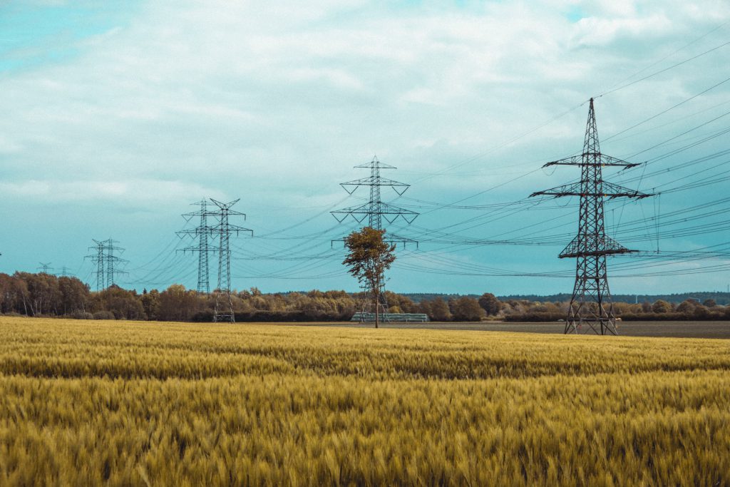 Utility power lines