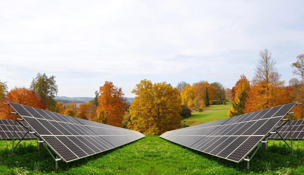 Community solar garden