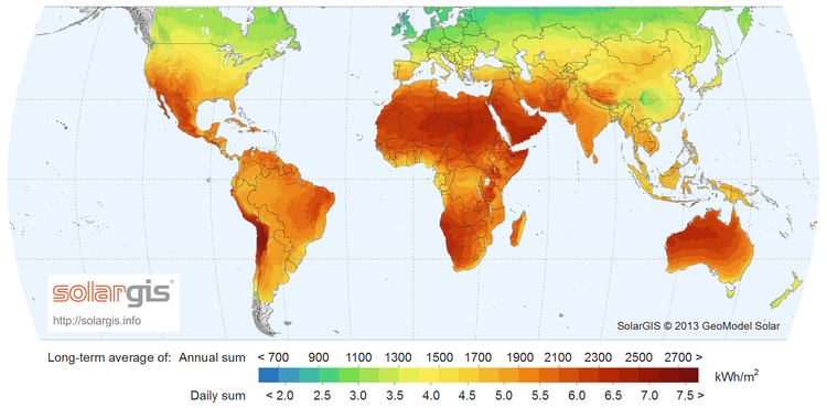 Sun Map Solar Panels