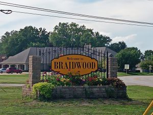 Braidwood, IL City Sign